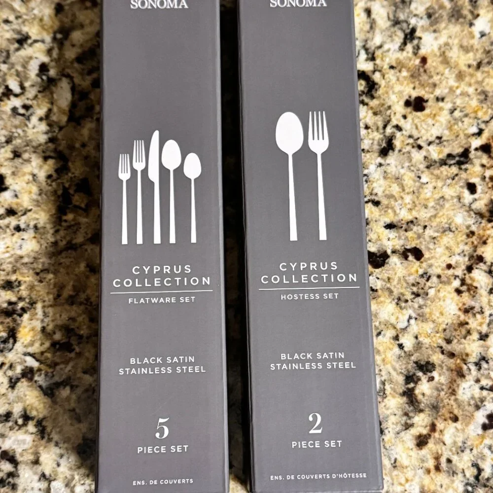 Williams-Sonoma Cyprus 42 piece flatware set